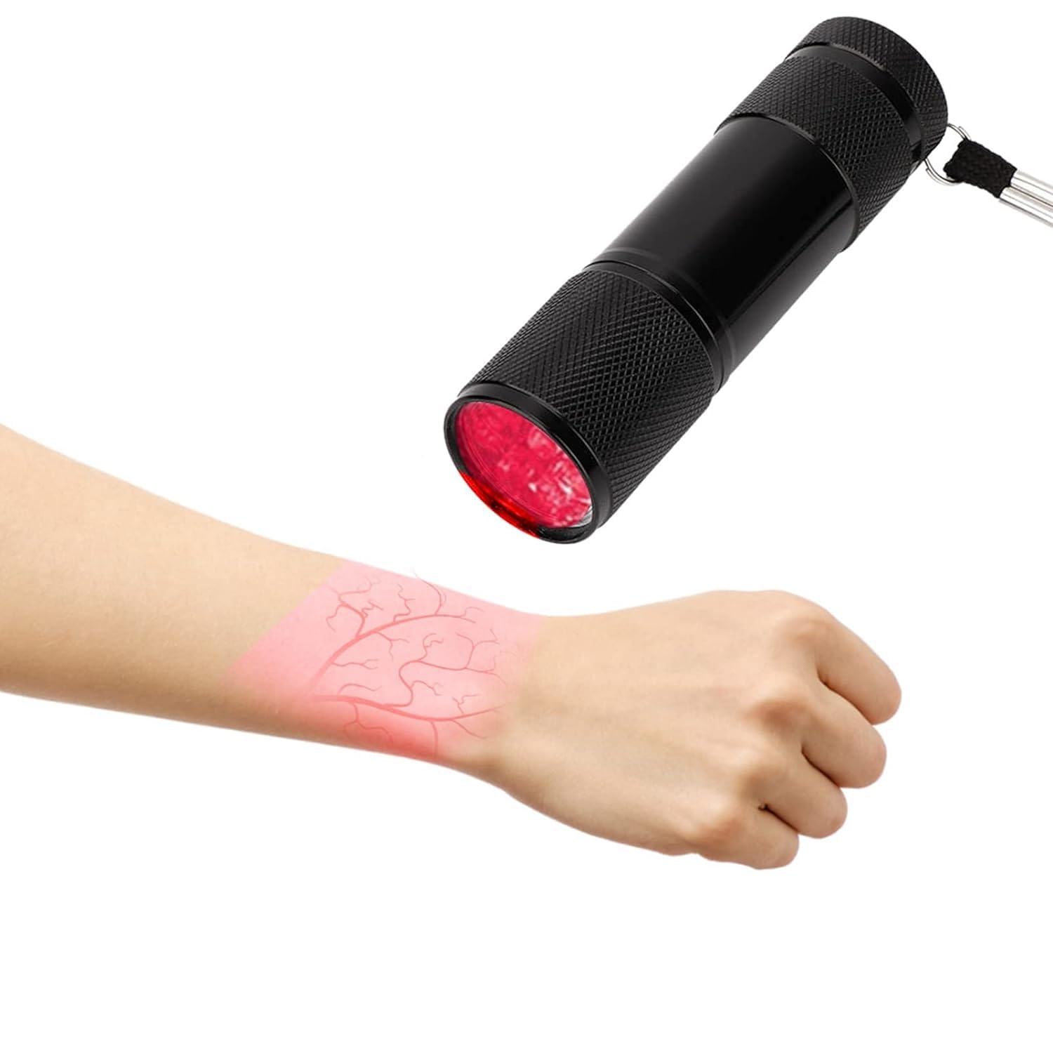 Rilevatore di Vene, Vein Finder, Visualizzatore di Vene Strumento di visualizzazione vascolare, Visualizzatore venoso Localizzatore per Caregiver Anziani Neonati