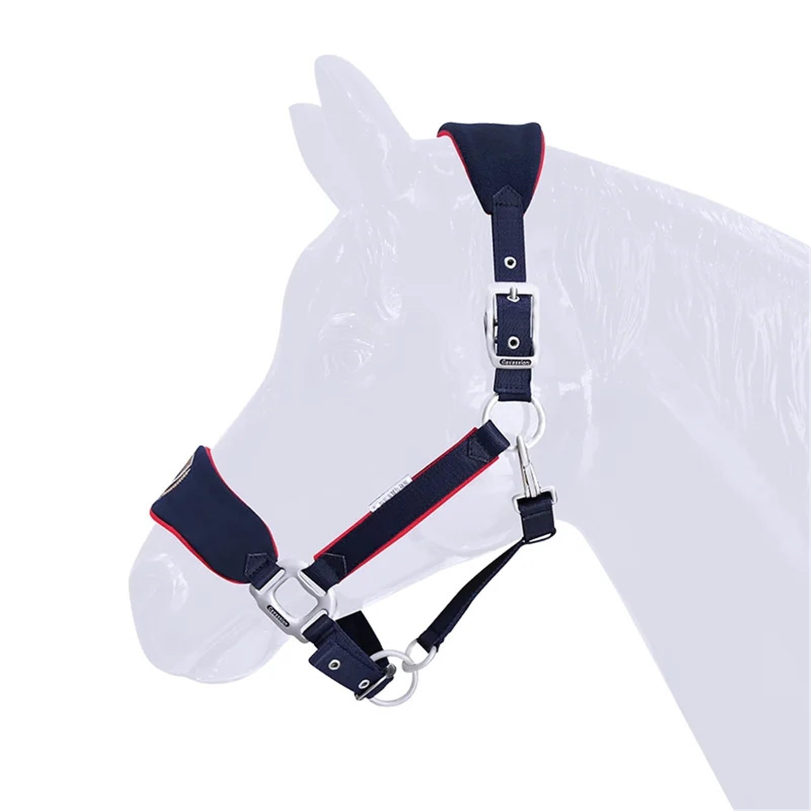 Briglia Regolabile antiusura for Cavezza equestre Durante l'equitazione Strumenti di selleria Attrezzature Sportive all'aperto per Cavalli(XL)