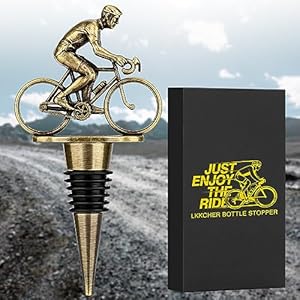 LKKCHER Fahrrad Weinverschluss mit Geschenkbox