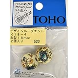 TOHO デザイン ループエンド 外径約18mm 2ヶ入り K18-4