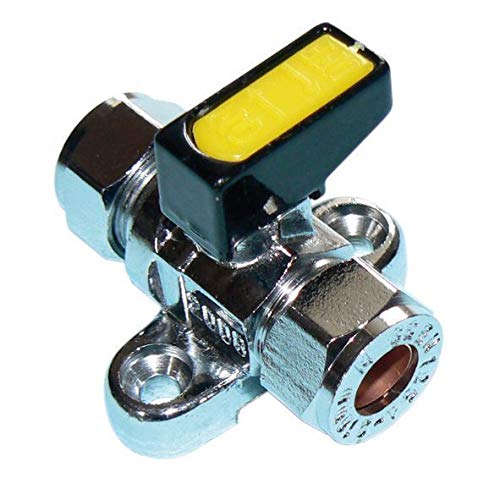 Vanne de gaz 10 mm à levier pour sécuriser la cuisine extérieure et le raccordement du barbecue