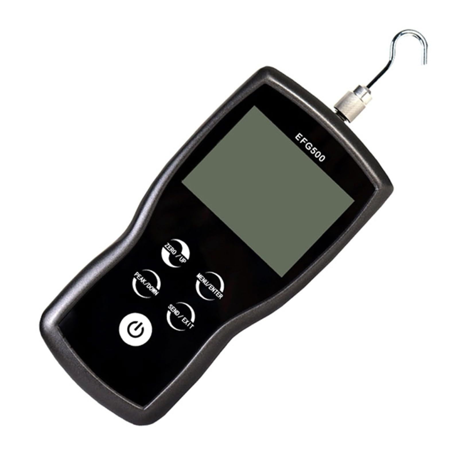 EDEDE Medidor de Fuerza Digital, EFG500 Medidor de Fuerza/Registrador de Datos Digital portátil Frecuencia de muestreo de 2000 Hz y dinamómetro ± 0,2% FS 500/0,05 N para Control de Calidad