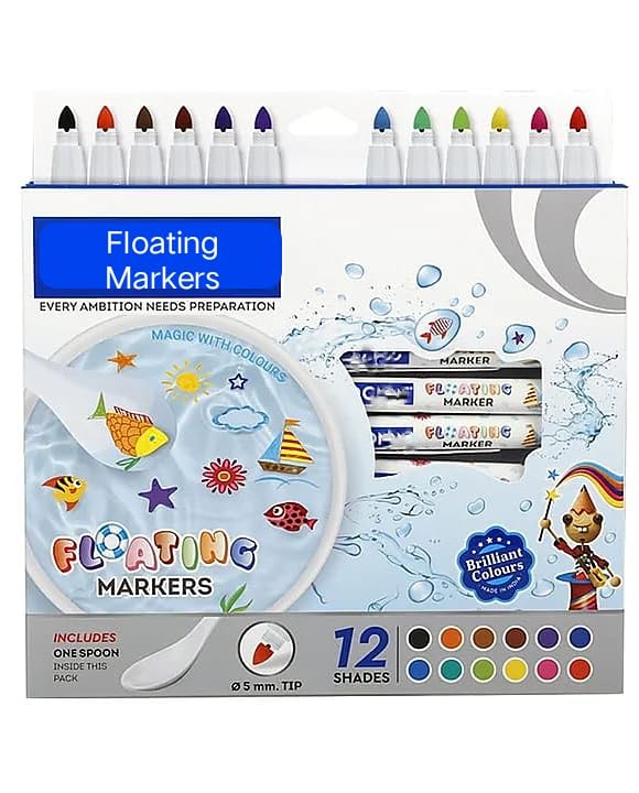 Floating Markers 12 Assorted Shades-image-16
