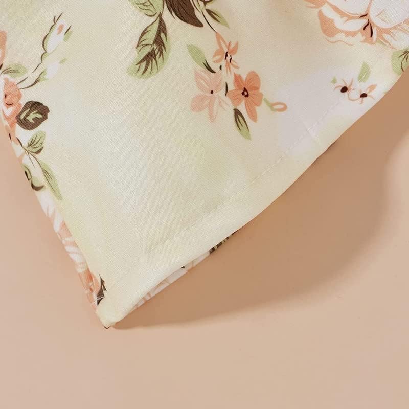 Image of Niren Enterprise Bullfinch Floral Printed Modal Baby Frock for Kids Dress