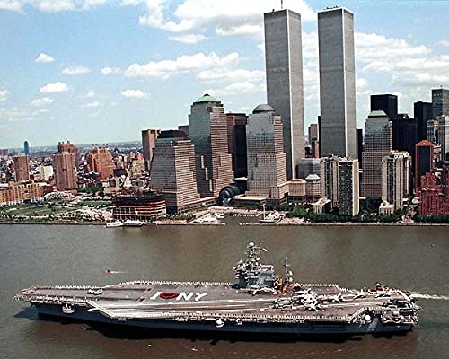 USS John F Kennedy Aircraft Carrier NYC 11x14 Silver Halide Photo Print