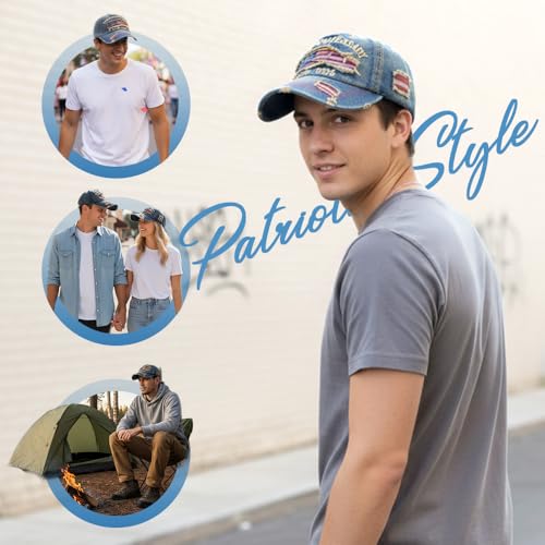 SENOY Gorra Trucker USA con Bandera Americana miniatura 5