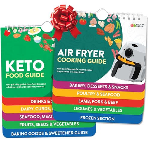 Air Fryer & Keto Cookbook Magnets - Set of 2