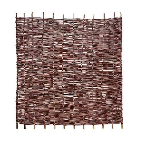 Weidenprofi Sichtschutz, Weidenzaun Modell Natur, Flechtzaun aus Weide, Größe (BxH): 180 x 180 cm