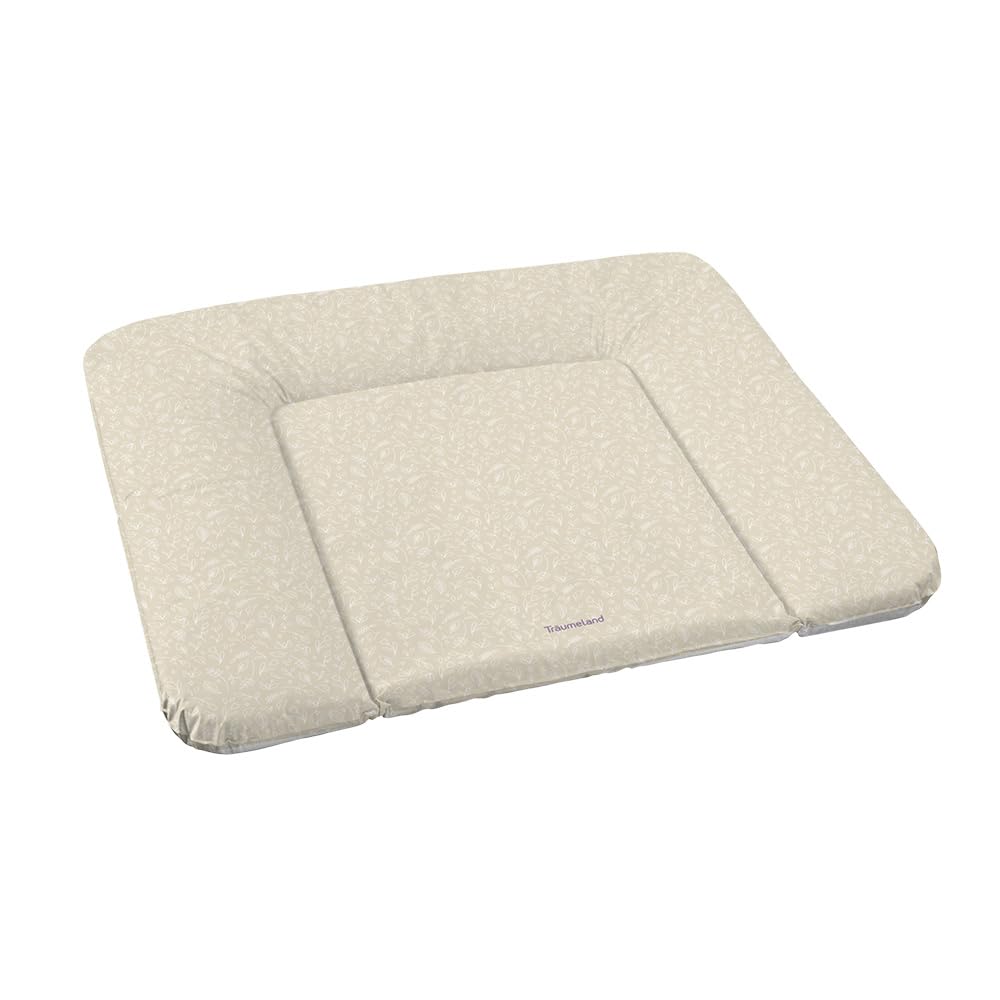 TräUMELAND - Fasciatoio da giardino, impermeabile e lavabile, con design floreale, in tessuto non tessuto termico e PVC privo di ftalati, 75 x 75 cm
