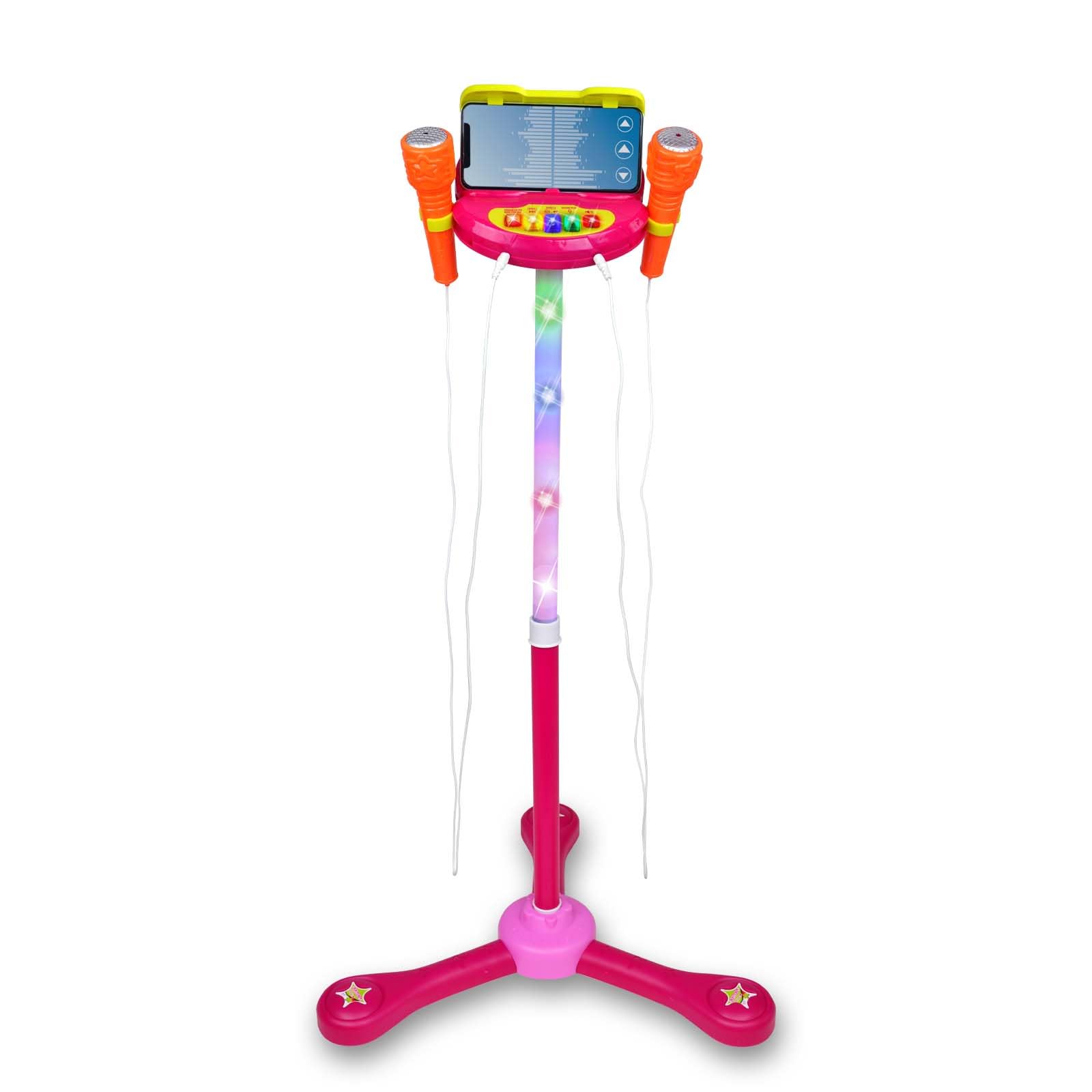 Bontempi | TwinStage Mic - Doppio Microfono da Palcoscenico con Connessione Wireless per Performance Strabilianti, 89x22x12,5 cm
