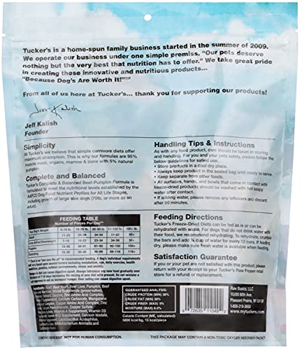 Tuckers Uncooked Frozen Freeze Dried Uncooked Canine Meals Beef Pumpkin Components 14oz Cucciolini Doodles Tuckers uncooked frozen freeze dried uncooked canine meals beef pumpkin components 14oz cucciolini doodles