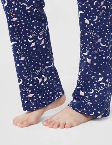 Image of Max Women's Cotton Printed Regular Fit Knit Pyjamas