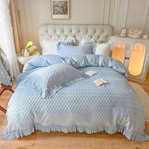 Housse de couette velours pour lit Queen chaleureux lors des soirées froides