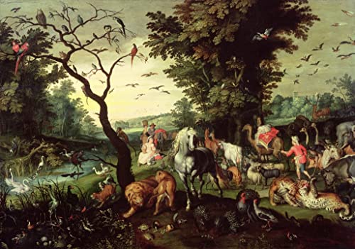 Tableau Arche de Noé Brueghel l'Ancien - Impression d'Art Mural 60x90cm