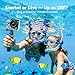 AKASO EK7000 4K30FPS Action Camera - 20MP Ultra HD Underwater Camera 170 Degree Wide Angle Waterproof Camera with Accessory Kit - Blue