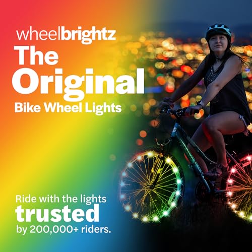 Brightz WheelBrightz Rainbow LED Bike Wheel Lights for Night Riding, 1-Pack - image 2
