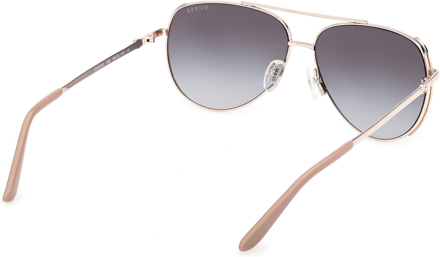 Guess GU00193 32B shiny pale gold 58/12/140 WOMAN Sunglasses