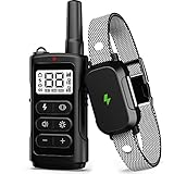Dog Training Collar with 3300Ft Remote Range 4 Training Modes Rechargable IPX7 Waterproof Electric Dog Collar with Remote for Large Medium Small Dogs