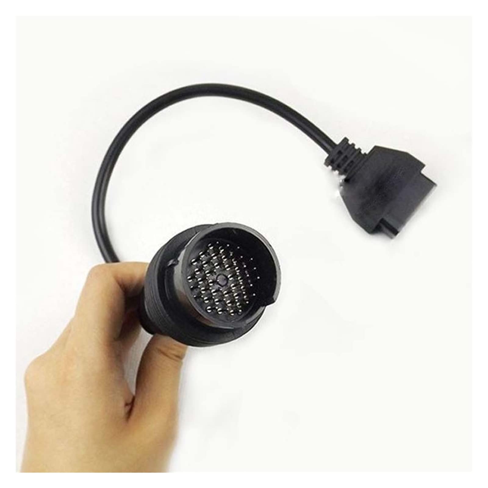 REDLEK Cable, Compatible with Iveco 38-pin OBD 16-pin Connector Cable, Compatible with Iveco 30-pin Truck Heavy-Duty Truck Diagnostic Extension Cable Plug (Color : 38pin for iveco)