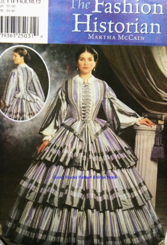Coudre une robe de la Guerre civile avec le patron Simplicity 9761
