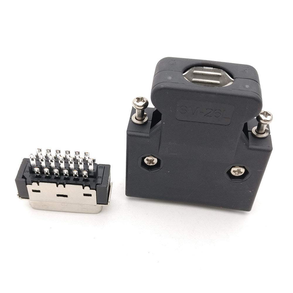 Amazon.com: MDR Cable Connector Male 26-Pin Compatible with 3M 