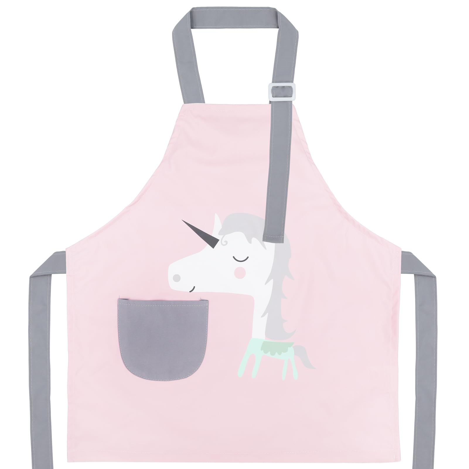 Delantal para Niños, Delantal Pintura Infantil, Delantales Cocina Impermeable, Delantales de Chef Artista para Pintar Hornear Jardín Fiesta Navidad Regalo para 2-12 Años