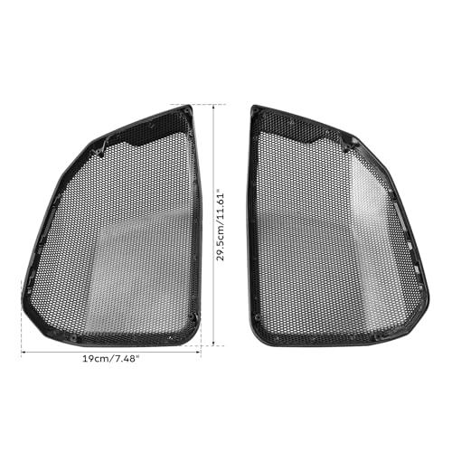 XMT-MOTO Rejilla para Tapa de Parlante Saddlebag 6x9" Compatible con Harley Modelos FLHXSE 2023 y posteriores, FLTRXSE 2023 y posteriores, FLHX 2024 y posteriores, FLTRX 2024 y posteriores, FLTRXSTSE 2024 y posteriores, FLHXU 2025 y posteriores miniatura 3