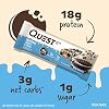 Quest Chocolate Brownie & Cookies & Cream Dipped Protein Bars Bundle, High Protein, Gluten Free, Keto Friendly, 12 Count