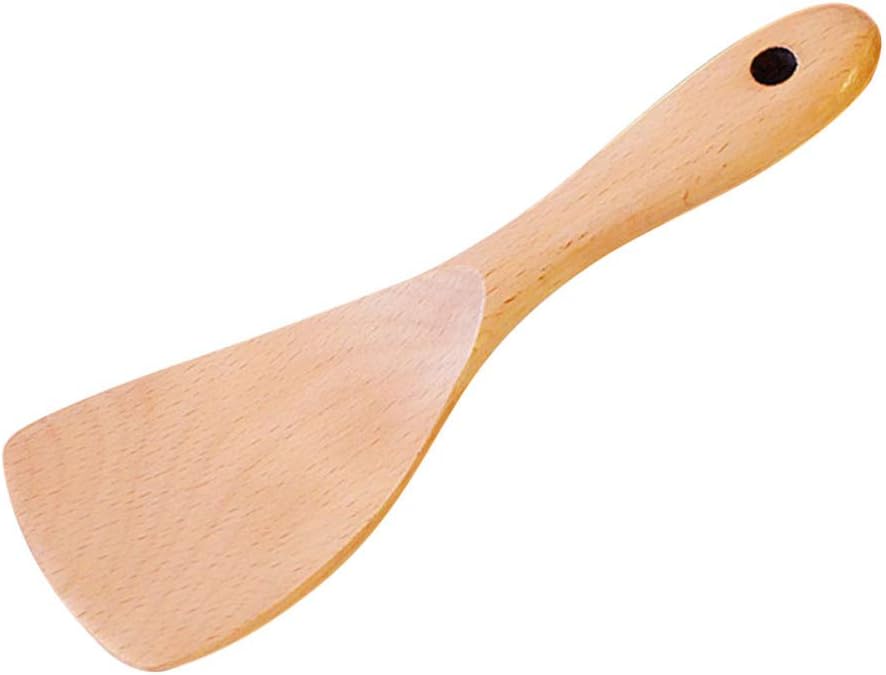 Buy UPKOCH Wooden Rice Paddle Japanese Style Wooden Spoon Ladle Asian