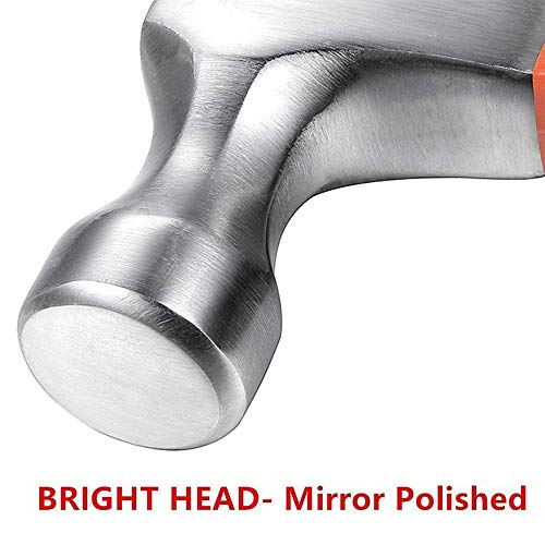 Image of Heavy Duty 1PCS Small Hammer Stubby Mini Claw Hammers Short Handle Plastic Grip,Iron Hammer Car Safety Glass Escape Hammer Broken Window Hardware Tools - Random Colour
