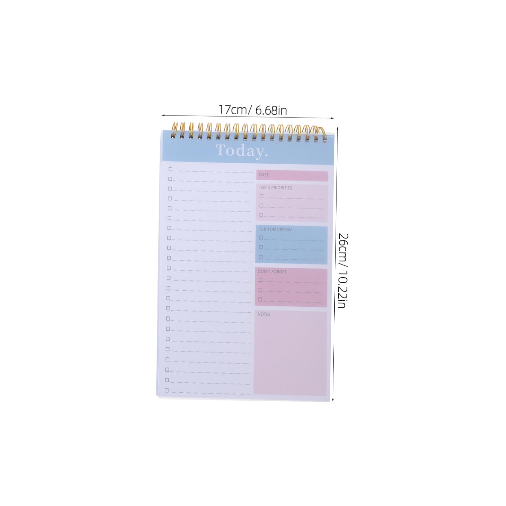 UKCOCO 4 piezas Planificador Semanal Portátil con Doble Cuaderno de Notas sin Fecha para Tareas Diarias Organizador Compacto para Oficina Escuela y Hogar de Unidades Verde Oscuro y Azul