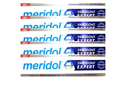 5x MERIDOL Parodont-Expert Zahnpasta 75 ml PZN 12442269 gegen Parodontitis