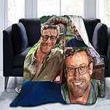 Simon Actor Baker Überwurfdecke, ultraweiches Flanell-Fleece, leichte Überwurfdecke, warme Klimaanlagen-Decke für Couch, Sofa, Bett, 203 x 152 cm
