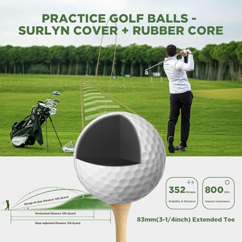 SANLINZOM Golf Set with HD Rangefinder