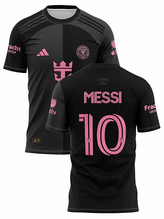Messi Black INTERMIAMII Football New Jersey 2024/25