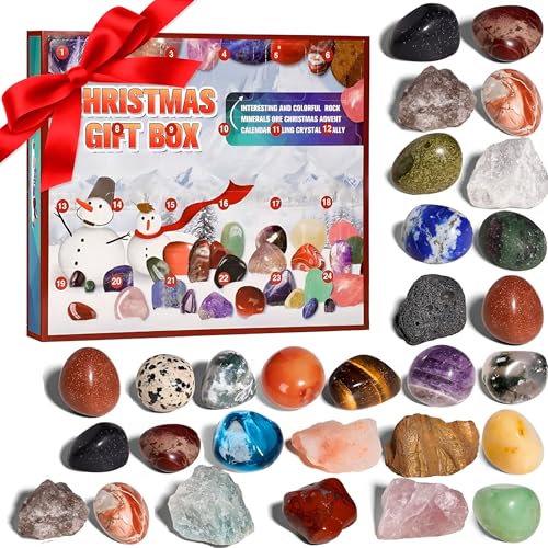 2026 NEW Crystal Rocks & Minerals Advent Calendar - 24