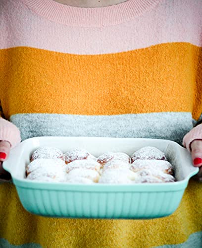Foto von Mäser Auflaufform-Set, Keramik KITCHEN TIME Grün, 33 x 24 x 8 cm / 25,5 x 16 x 7 cm