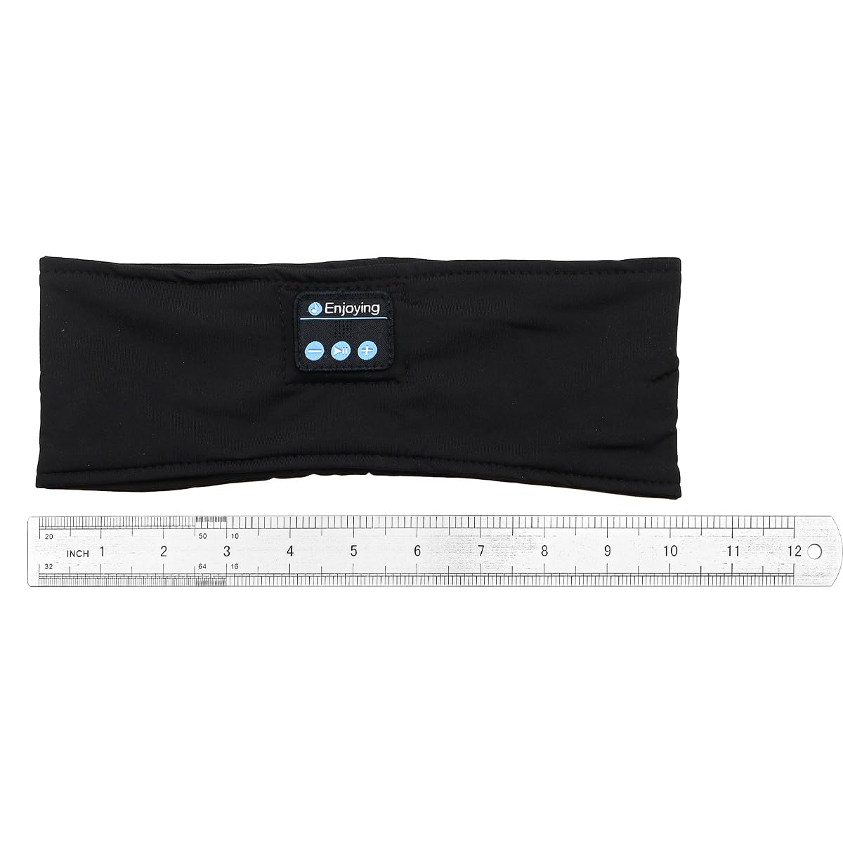 WANGCL Maska na oczy Bluetooth maska do spania ze słuchawkami Bluetooth, obsługa odtwarzania muzyki, odbieranie połączeń dla osób śpiących na boku, w podróży, bezsenność, relaks, medytacja, joga