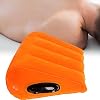 Wedge Pillow Inflatable Cushion,Body Positioners Lightweight Wedge Pillow,Auxiliary Inlet Triangle Cushion with Armrest Portable Foldout Out-Door Mattress Positioning for Sofa Bed