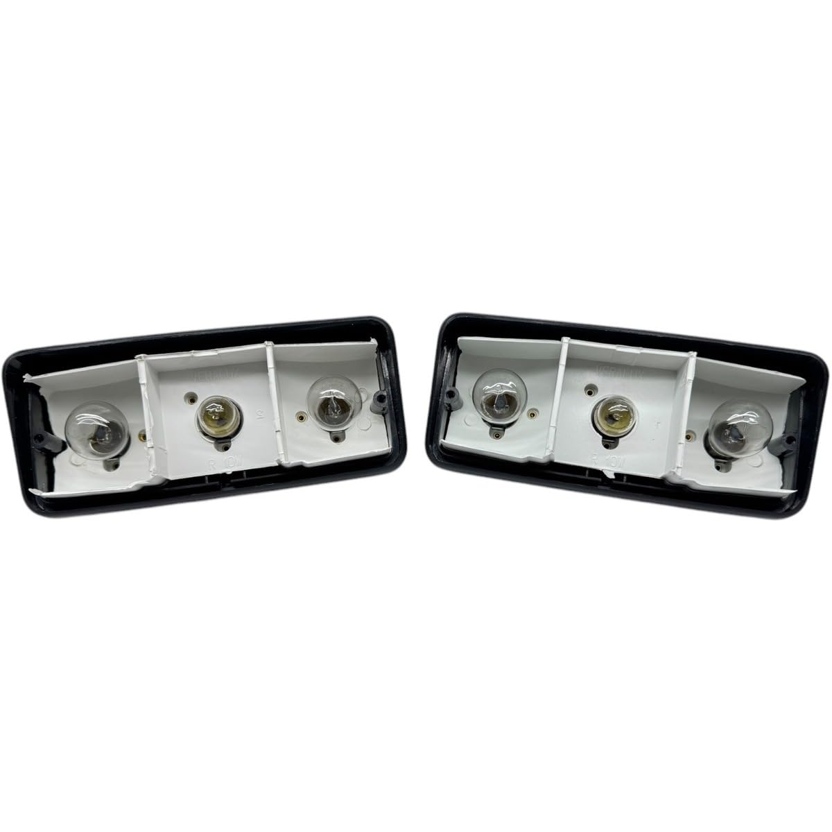 G.L.D. Forniture Kit Fanali dx e sx posteriori per Trattori Carrelli Rimorchi Con lampadine e triangoli