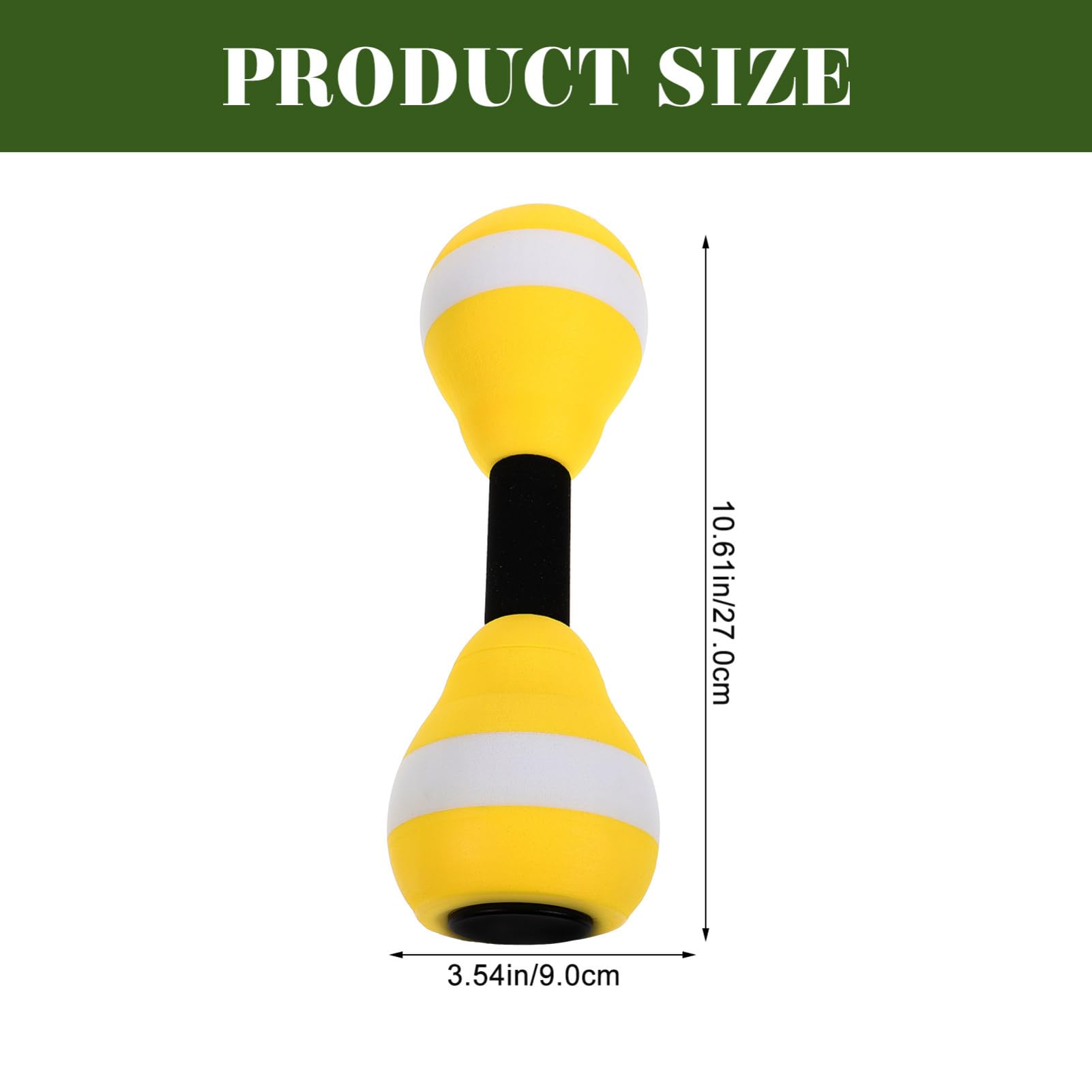 CORHAD Eva Kids Dumbbells Swimming Water Barbell for Children Aquatic Fitness Equipment