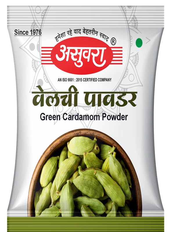 ASUVARA Combo of Jeera Powder 20g, Sunth Powder 20g & Velchi Powder 5g | Ground Spices | Fresh & Aromatic Masala Combo Pack 2