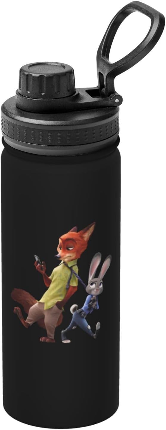 Amazon | スポーツボトル ズートピア 真空断熱ボトル 魔法瓶 水筒