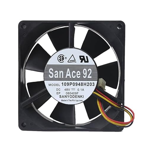 109P0948H203 48V Axial Fan 0.1A 9CM 9032 3line 3PIn Industrial Cooler Fan