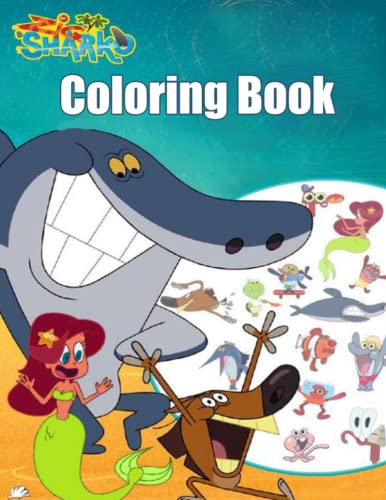 Zig and Sharko Coloring Book: A Fantastic Book For Fans Of Zig & Sharko To Have Fun And Unleash Artistic Potential | 8.5' X 11' inch