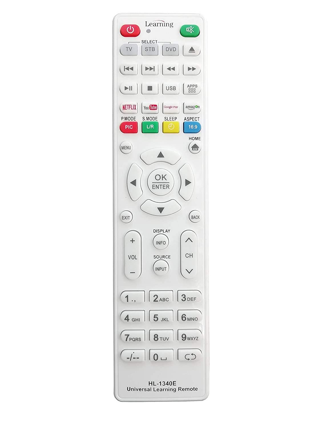 See full amazon price history chart for Neuronmart HL-1340E Intelligent Learning Type Universal Remote Works with All Smart Tv, Set-Top Box & DVD Player TV Remote No. 53 - Please Match The Image with Your Old Remote Neuronmart HL-1340E Intelligent Learning Type Universal Remote Works with All Smart Tv, Set-Top Box & DVD Player TV Remote No. 53 - Please Match The Image with Your Old Remote (B0CM61J92Y) Amazon Price History, Amazon Price Tracker