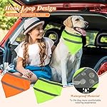 2 pieces dog bandanas reflective dog scarf yellow orange dog bandanas high visibility safety dog camping bandana triangle bibs for medium large pets dog cats puppy walking reflective wear at night 13 51nlr5g2nwl. Sl500. Ss150