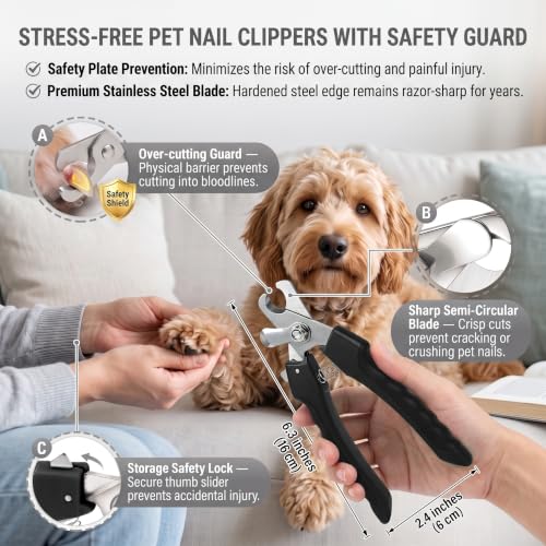 Image of 5 PCS Dog Grooming Brush Kit, Shedding for Long Haired Cats & Dogs | Self Cleaning Slicker Hair Brush, Skin Friendly Deshedding Grooming Tool for Small Large Dogs Cats Puppy Brush Set