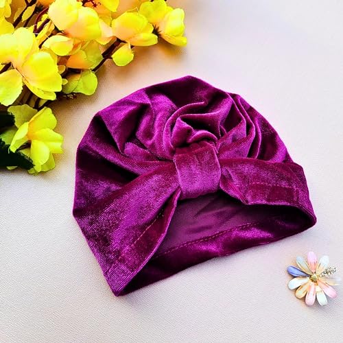 Image of ANNACREATIONS Premium Soft Bow Head Wrap Super Stretchable Headband Hair Accessories For Baby Girls