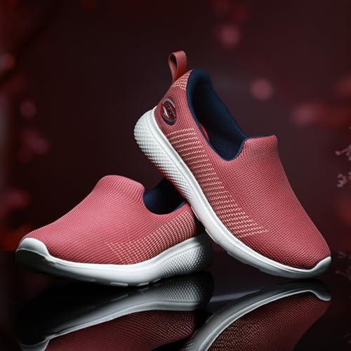 Image of ASIAN Firefly-111 Women's Walking Shoes | Lightweight Breathable Casual Slip-Ons for Daily Walking, Comfort Fit & Memory Foam Sole